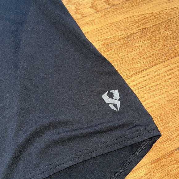 STOIC ACTIVE TECH TEE SHIRT BLACK WOMENS SIZE LARGE - Picture 5 of 6